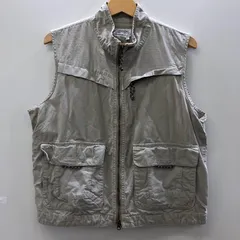 Columbia/コロンビア 00年代 フィッシングベスト アウトドア ハンティング ワーク フィールドベスト 00's メンズ L ホワイトベージュ