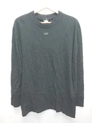 ◇ Θ Satellite サテライト ロゴプリント 長袖 Tシャツ カットソー サイズL ブラック メンズ E  【1505290037778】のサムネイル