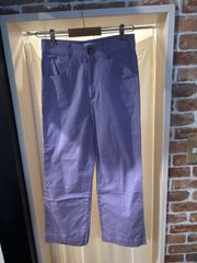 MACPHEE TOMORROW LAND コットンパンツ 綿パンツ パープル系 ライトパープル ノータック サイズ34 A-484