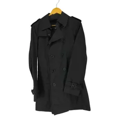 バーバリーブラックレーベル BURBERRY BLACK LABEL ノバチェック柄ライナー付きトレンチコート メンズ import：L 