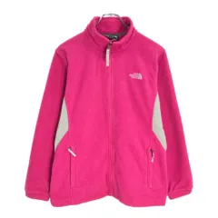 THE NORTH FACE ノースフェイス フリースジャケット アウトドア ピンク(ガールズ XL)中古 古着 V6256