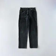 90s USA製　リーバイス550 ブラックデニム　リラックスフィットテーパード　Y2423