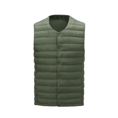 メンズ ダウン 冬ベスト 秋冬 ベスト 防寒ベスト 保温 メンズベスト 軽量 あったか アウター [YFFUSHI] コートイン 秋服 冬服 ジャケット 男女兼用