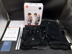 MZ545) Stokke MyCarrier ブラック フロント＆バック 取説 箱付 現状品