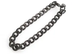 ティファニー TIFFANY & CO. ブレスレット ツイストロープ チェーン スクリュー SV925 シルバー 20.3g