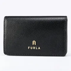 新品 フルラ FURLA カードケース 名刺入れ CAMELIA カメリア レディース ブラック WP00408 ARE000 O6000