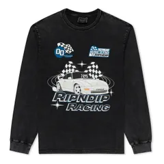Ripndip Ripnrace L/S T-Shirt Black Wash XL Tシャツ 送料無料のサムネイル