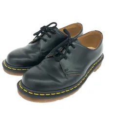 良好 Dr.Martens ドクターマーチン 表記サイズ:7 3ホール シューズ 1461 ブラック  レザー メンズ　240001133216