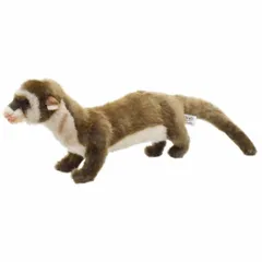 HANSA 6310 フェレット56 全長：56cm FERRET STANDING  BH6310  ぬいぐるみ ハンサ 動物 犬 猫 鳥 うさぎ ペンギン アニマル 置物 人形 フィギュア 大きい 実物大 大型のサムネイル