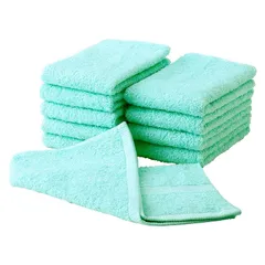 ホテル ハンド 10枚セット ハンドタオル 日本製 泉州タオル（約32×33cm） ミント 0