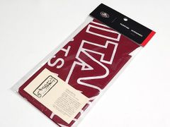 送料込！ クシタニ K4617 日本手拭い 手ぬぐい 楕円富士山 エンジ 注染染め カタログ非掲載の手ぬぐいです