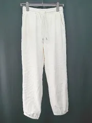 2025販売中 度詰めレディースパンツ 新品未使用タグつき 色 OffWhite