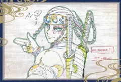 【中古】ポストカード 宇髄天元(横/振り向き) 原画ポストカード 「テレビアニメ 鬼滅の刃 無限列車編×ufotable DINING」 お楽しみくじ Wチャンス賞おすそわけ景品