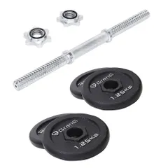 ダンベル 片手7.5kg 1個 単品 プレート シャフト 重量変更可能 GronG（グロング）のサムネイル