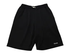 新品　セリーヌ ホワイト ショートパンツ　未使用　y11 履きやすい 使える1枚☆CELINE コットンフリース ショートパンツ