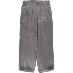 古着 90~00年代 ペリーエリス PERRY ELLIS PORTFOLIO 太畝 ツータック コーデュロイパンツ メンズw31相当/eaa528565