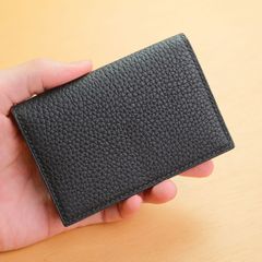 【カラーが選べる】即座に印象付ける 柔らかい 高級革 トゴレザー 本革 名刺入れ 手作り 名入れ可　50枚収納　名刺ケース　本革