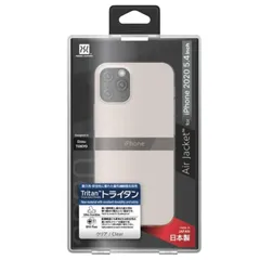 WJ801　パワーサポート　ｉＰｈｏｎｅ　１２　ｍｉｎｉ　５．４インチ対応ケース　Ａｉｒ　ｊａｃｋｅｔ　Ｃｌｅａｒ　クリア　ＰＰＢＹ−７１　PPBY-71のサムネイル