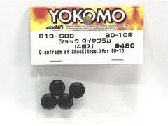 ヨコモ　BD-10用 ショック ダイヤフラム（4個入）　B10-S8D　★M