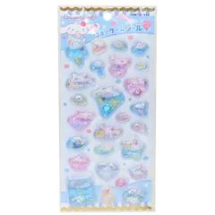 【メール便】シナモロール シールシート プチウォーターINシール サンリオ カミオジャパン デコシール 手帳デコ キャラクター グッズ 