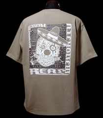 RealMinority リアルマイノリティー Tシャツ (mariachi) 9.1oz LooseFit T-shirt カラー：アシッドカーキ 5,980円(内税)