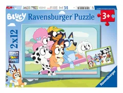 ブルーイ ジグソーパズル 2種セット 12ピース 子供用 知育玩具 ギフトのサムネイル