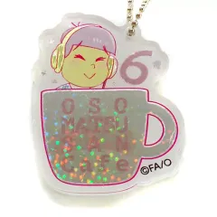 【中古】キーホルダー・マスコット(キャラクター) トド松(ホロ/セピア) 「おそ松さんカフェ アクリルキーホルダーF」