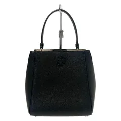 希少 トリーバーチ マックグロー 2way スモール バケットバッグ 黒 レザー 2025年最新】トリーバーチ マックグロー スモールバケットバッグ