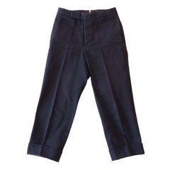 DRIES VAN NOTEN ライカ期 スラックス 48 ブラック - メルカリ