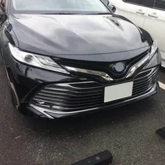 【送料無料】トヨタ カムリ 8代（2018年モデル）専用 下グリル装飾バー SUS304ステンレス製 シルバー仕上げ 高級感あふれるフロントデザイン