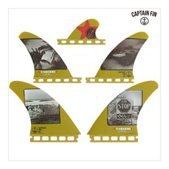 ■CAPTAIN FIN■ STEVE SHERMAN 5 FIN Futures 4.82"