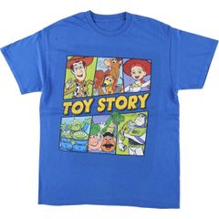 헌 옷 TOY STORY 토이 스토리 캐릭터 프린트 T 셔츠 남성 M 상당/eaa563480