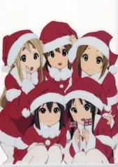 【中古】クリアファイル 放課後ティータイム(サンタ衣装) B5クリアファイル 「けいおん!」 Screen+(スクリーンプラス)vol.29 特別付録