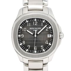 【名古屋】パテックフィリップ アクアノート エクストララージ 5167/1A-001 ブラック SS 自動巻き メンズ 保証書付き