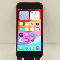 iPhoneSE 第3世代 64GB SIMフリー レッド 送料無料 本体 c11932