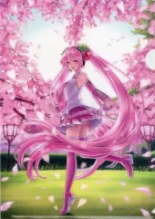【中古】クリアファイル 桜ミク Art by 秋吉 「VOCALOID 初音ミク×弘前さくらまつり2020」