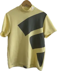 RE219 【美品】adidasアディダス　Tシャツカットソートップス　スポーツウェア　イエロー　メンズ　Lサイズ