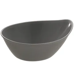 【特価商品】101929 銀イオン 浴室用品 バス用品 湯おけ 風呂おけ フック穴付 おしゃれ シンプル 洗面器 浴室 風呂 抗菌加工 日本製 グレー ウオッシュボール ハユール 湯桶 リッチェル