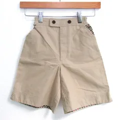 ダックスリトル ショートパンツ ボトムス ハーフパンツ 未使用品 キッズ 男の子用 130サイズ ベージュ DAKS LITTLE