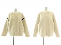アルアバイル allureville 22AW フェイクプードルファーショートブルゾン ジャケット アウター 2 M オフホワイト /KO ■OSのサムネイル