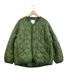 スタディオクリップ ノーカラーライトキルティングジャケット アウター コート レディース SIZE F studio CLIP