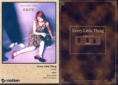 【中古】コレクションカード(女性) 021 ： 021/EveryLittleThing/『sure』/a+nationアーティストカード