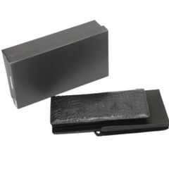 0520CA 2つ折 カード入れ付長財布 カイマンベリー 長財布 ブラック  