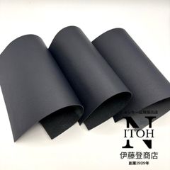 国産レザー　エンボス　A4サイズ　3枚セット　1.3ｍｍ　ミッドナイトブルー　革　本革　牛革　レザークラフト　ハンドメイド　共通画像　送料無料　250526-51