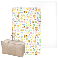 ディズニー お昼寝布団セット 3点セット 70×120cm くまのプーさん 白 綿100% 防水バッグ 洗える敷き布団 ネームタグ キッズ 子供 保育園 幼稚園 入園準備 雨の日も安心 通園バッグ 持ち運び 新品 un doudou OHF NZ1265-3