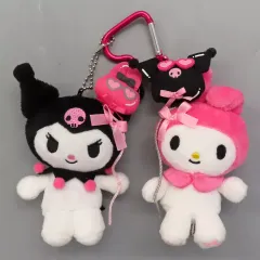 【中古】キーホルダー マイメロディ＆クロミ マスコット 「サンリオキャラクターズ MY MELODY・KUROMI ANNIVERSARY PARTY」