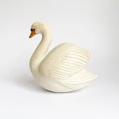 リサラーソン　スワン　白鳥　ヴィンテージ　北欧　WWF 北欧雑貨　グスタフスベリ リサラーソン スワン 白鳥 ヴィンテージ 北欧 WWF 北欧雑貨
