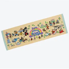 ミッキー ＆ フレンズ ロング フェイスタオル 東京ディズニーリゾート限定