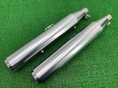 ツーリング 95-16 モーターステージ ブラス ストレートカット マフラー
