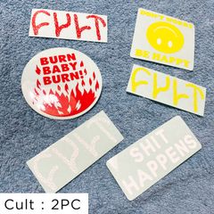 Cult Sticker 2PC